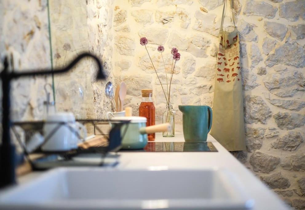 Vila Stone House Kula Milica Mala Cista Exteriér fotografie