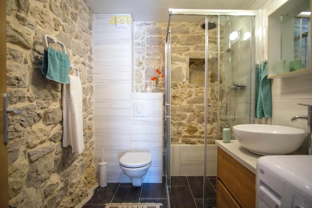 Vila Stone House Kula Milica Mala Cista Exteriér fotografie