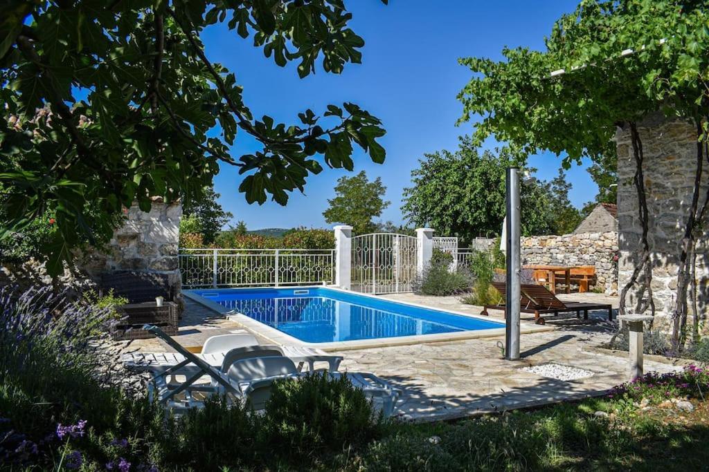 Vila Stone House Kula Milica Mala Cista Exteriér fotografie